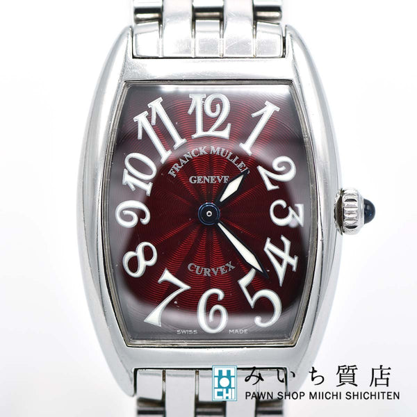 腕時計 フランクミュラー FRANCK MULLER トノーカーベックス 1752BQZ クォーツ 2024.10電池交換済 H7145