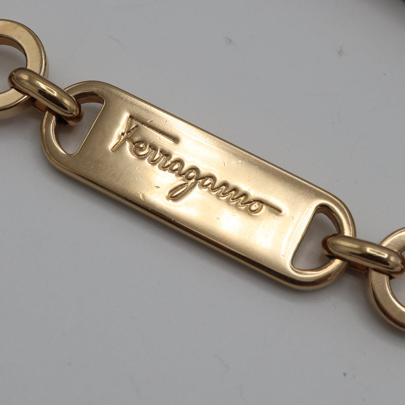 Salvatore Ferragamo サルヴァトーレフェラガモ ベルト ガンチーニ ブラウン 服飾小物 H19643