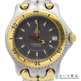 稼働 腕時計 TAG HEUER タグホイヤー スポーツエレガンス WG1120-0 クォーツ デイト グレー系文字盤 2026.8月電池 H17203