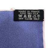 未使用 HERMES エルメス カレ90 Passementerie Quadri パスマントリー・カドリ 紐飾り タッセル ブルー系 スカーフ 箱有 M4209