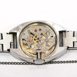 稼働 腕時計 RADO ラドー Bernina ベルニア 手巻き SS シルバー色文字盤 ベルト社外品 H.119