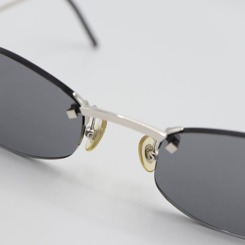 Cartier カルティエ サングラス 135 フルリム 眼鏡 メガネ 度なし ブラック系 H20987