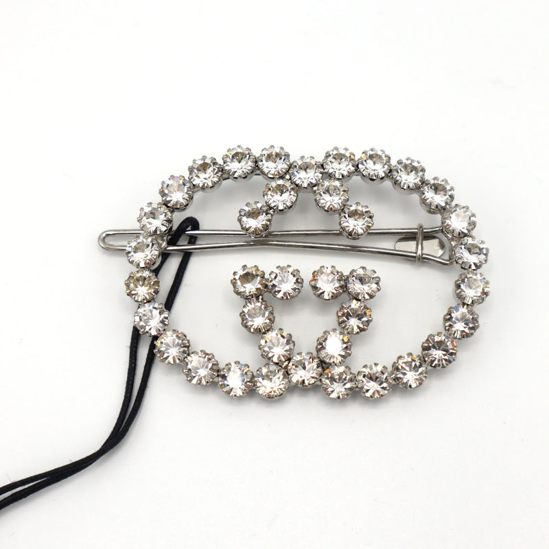 GUCCI グッチ 4338715201 GG ロゴ ビジュー ヘアアクセサリー 箱 ヘアピン ヘアクリップ H12948