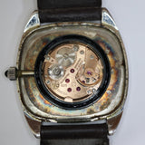 稼働 腕時計 OMEGA オメガ DeVille デヴィル 111.0132 cal.625 トノー型 手巻き シルバー色文字盤 ベルト社外 26k472-5