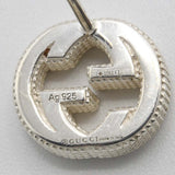 GUCCI グッチ ピアス インターロッキングG  925 約5.3g アクセサリー キャッチ社外品 箱 袋 H21118