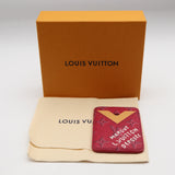 LOUIS VUITTON ルイヴィトン M26944 ポルトカルト マグネット モノグラムヘリテージ カードケース BC4235 レッド系 箱袋 H25458