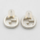 GUCCI グッチ ピアス インターロッキングG  925 約5.3g アクセサリー キャッチ社外品 箱 袋 H21118