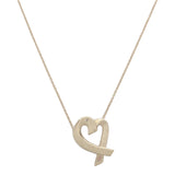 TIFFANY&Co ティファニー ラビングハート ネックレス ペンダント アクセサリー SV925 シルバー 約5.3g H6446