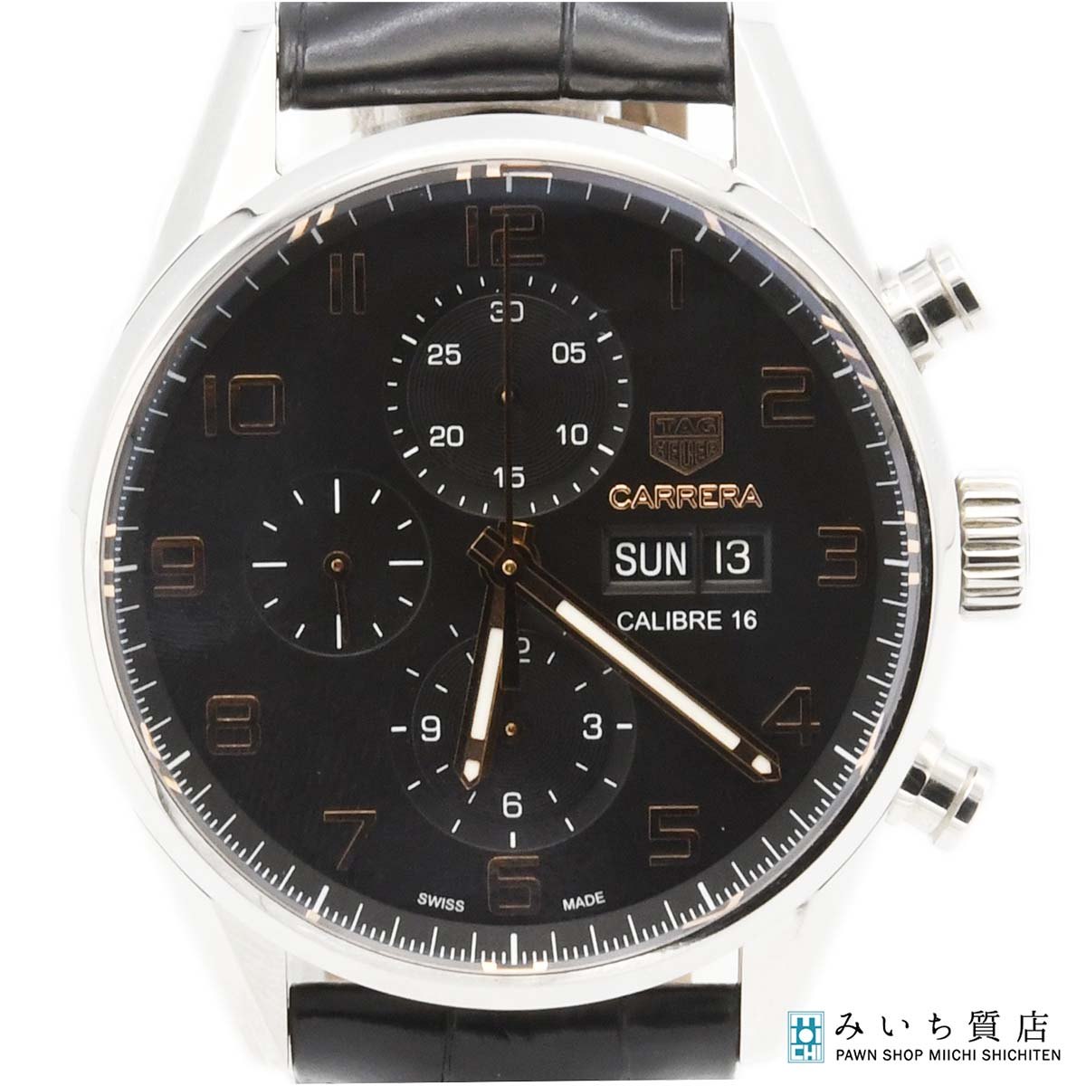 稼働 腕時計 TAG Heuer タグホイヤー カレラ キャリバー16 CV2A1AB 
