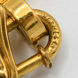 HERMES エルメス チョーカー ペガサス カデナ ゴールドカラー ネックレス アクセサリー eco94