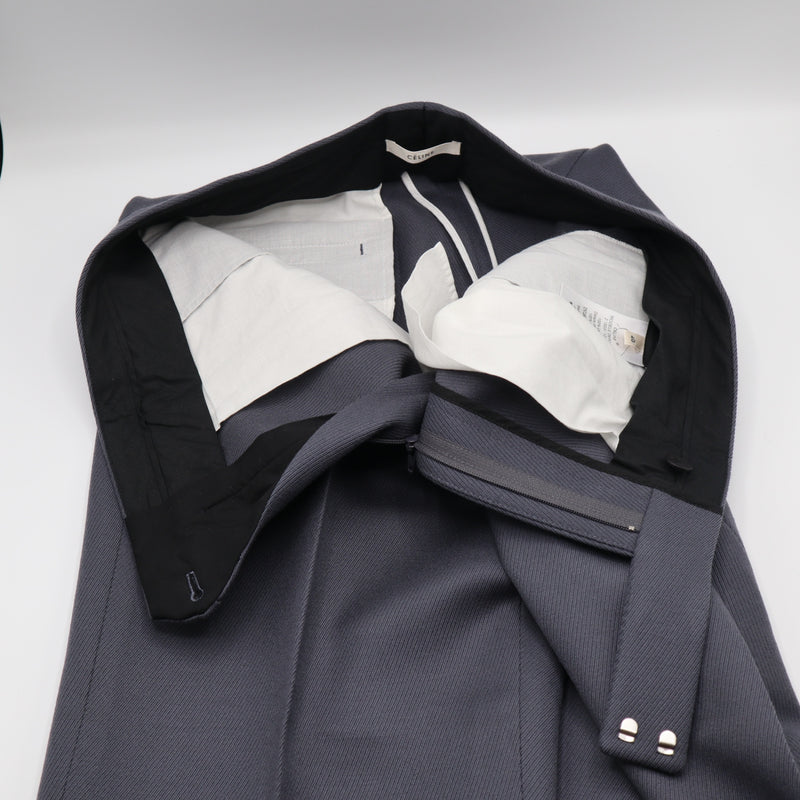 CELINE セリーヌ ズボン グレ－ 21S03/122C サイズ40 ボトムス レディース 服 25k943-2