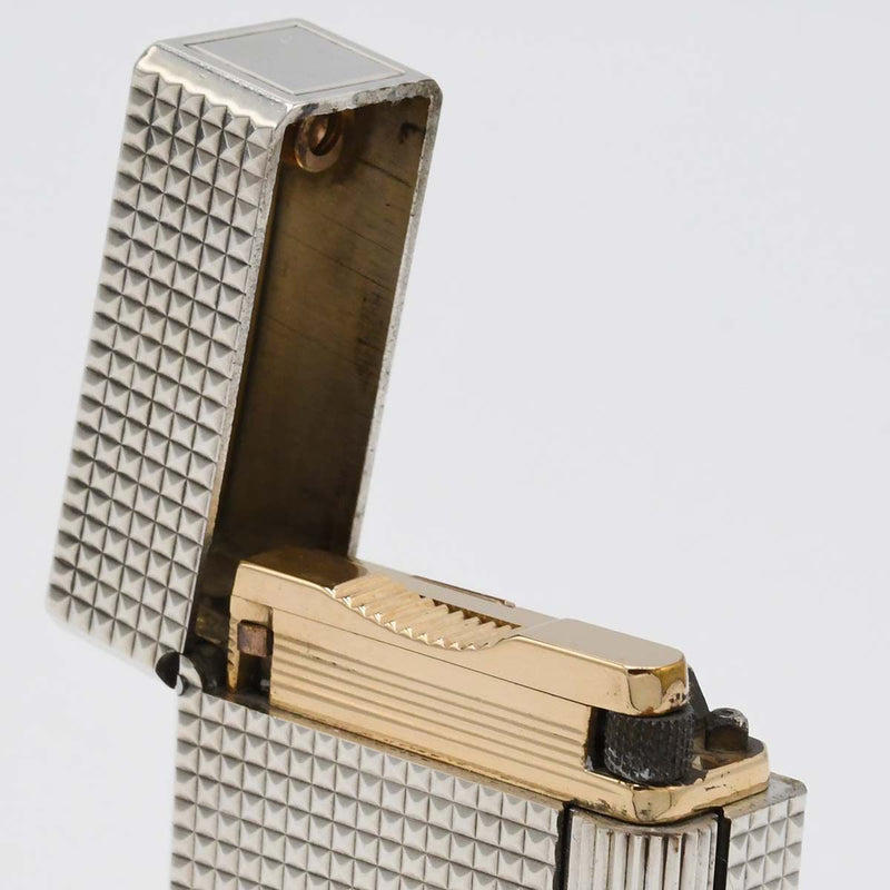 S.T.Dupont デュポン ガスライター LINE1 ライン1 シルバーカラー 着火未確認 eco1525