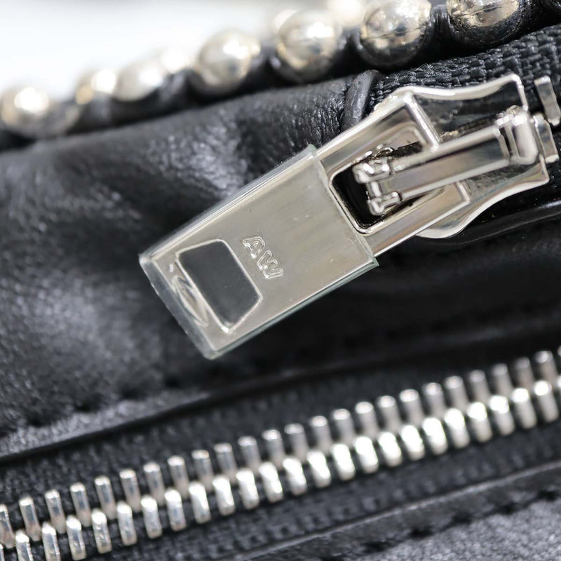 ALEXANDER WANG アレキサンダーワン ウエストバッグ ボディバッグ ブラック レザー ウエストポーチ H20778