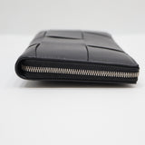 BOTTEGA VENETA ボッテガヴェネタ 長財布 ジップアラウンドウォレット ブラック 袋 22k5-1