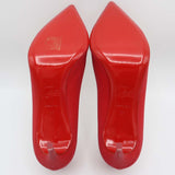 Christian Louboutin クリスチャン ルブタン ヒール パンプス 靴 37サイズ KATE85 レッド ラメ 箱有 H20791