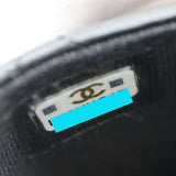 CHANEL シャネル カードケース パスケース マトラッセ ネックストラップ ブラック系 箱有 M3757