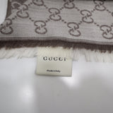 GUCCI グッチ ストール GG 140cm ブラウン系 服飾小物 M4036