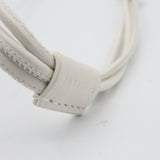 JIL SANDER  ジルサンダー イヤフォンケース  レザー ホワイト J990