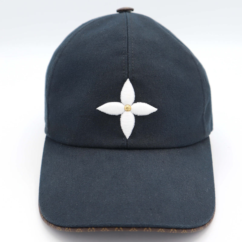 LOUIS VUITTON ルイヴィトン LV キャップ M76947 ブラック系 帽子 箱有 25k907