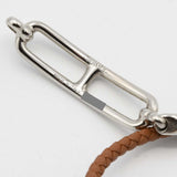 HERMES エルメス ルリ ドゥブルトゥール ブレスレット レザー ブラウン アクセサリー 袋箱 J165
