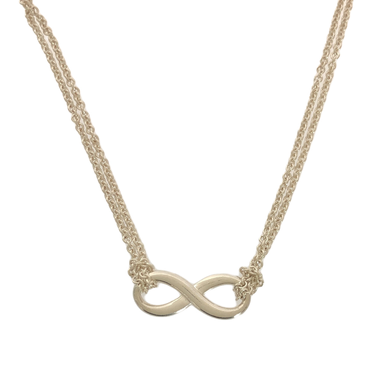 極美品 ティファニー ボーンリンク チェーン 41cm ネックレス シルバー