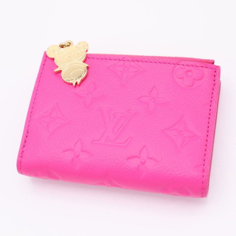 未使用 LOUIS VUITTON ルイヴィトン 二つ折り財布 M14087 LV×TM  ポルトフォイユ リサ 20周年 村上隆 パンダ ピンク 箱有 H18684