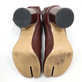 Maison Margiela メゾンマルジェラ TABI 足袋 ブーツ サイズ38 24cm レザー ブラウン系 靴 箱あり M4439