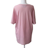 GUCCI グッチ Tシャツ パイナップル柄 ピンク Lサイズ オーバーサイズ レディース 25k1002-2