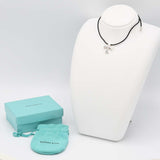 TIFFANY&Co. ティファニー チョーカー クロス シルバー 925 約7.9g アクセサリー 箱袋 M1784