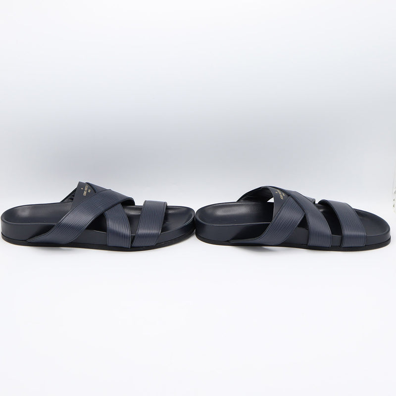 LOUIS VUITTON ルイヴィトン LV エピ フラットミュール サンダル 5サイズ ブラック 靴 25k986-2