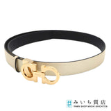 Salvatore Ferragamo サルヴァトーレフェラガモ ベルト ガンチーニ ゴールド系 服飾小物 H19644