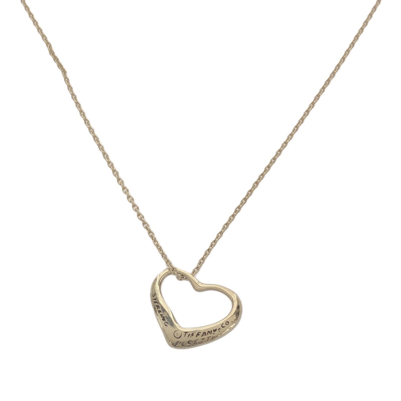 TIFFANY&Co ティファニー オープンハート ネックレス SV シルバー アクセサリー エルサペレッティ 重量約1.7g H11929