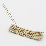 CHANEL シャネル バレッタ ラインストーン ブラック ヘアアクセサリー 箱有 23k340-9