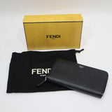 FENDI フェンディ ウォレット SELLERIA セレリア ラウンドファスナー 7M0210 AP3B 長財布 ブラック 箱袋 J611