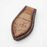BERLUTI ベルルッティ マネークリップ カリグラフィ レザー ブラウン系 保管袋・箱 26s144-1