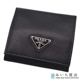 PRADA プラダ コインケース ブラック 黒 財布 19K491-11