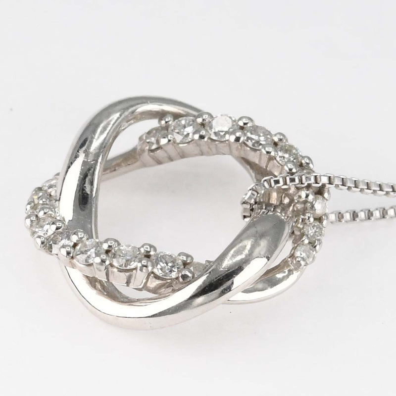 Vendome Aoyama ヴァンドーム青山 ネックレス D0.19ct Pt950/850 約3.8g アクセサリー eco1704