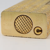 dunhill ダンヒル ガスライター アウタージャケット 約101.9g K18 18ct ゴールド 喫煙具 着火確認済 25k518-3