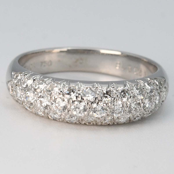 仕上済 VanCleef&Arpels VCA ヴァンクリーフ&アーペル リング サイズ51 ダイヤモンド 750 3.7g アクセサリー H10348