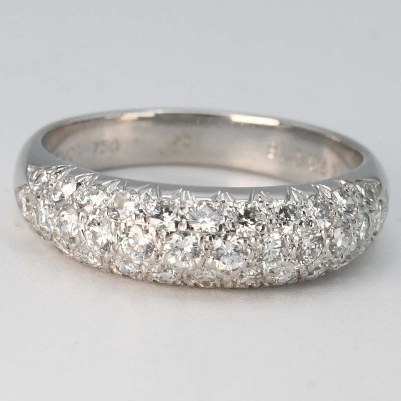 仕上済 VanCleef&Arpels VCA ヴァンクリーフ&アーペル リング サイズ51 ダイヤモンド 750 3.7g アクセサリー H10348