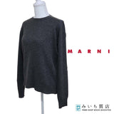 MARNI マルニ 長袖 ニット グレ－ カシミヤ100％ XSサイズ GCMDZ41Q01FX309 レディース セーター 25k943-6