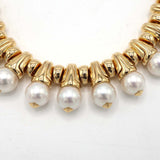 BVLGARI ブルガリ チェルタウラ ヴィンテージ パール ネックレス 750 172.8g ケース有 ◆25k865-2
