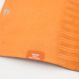 HERMES エルメス ユリスPM 手帳カバー ノートカバー レザー オレンジ H25552