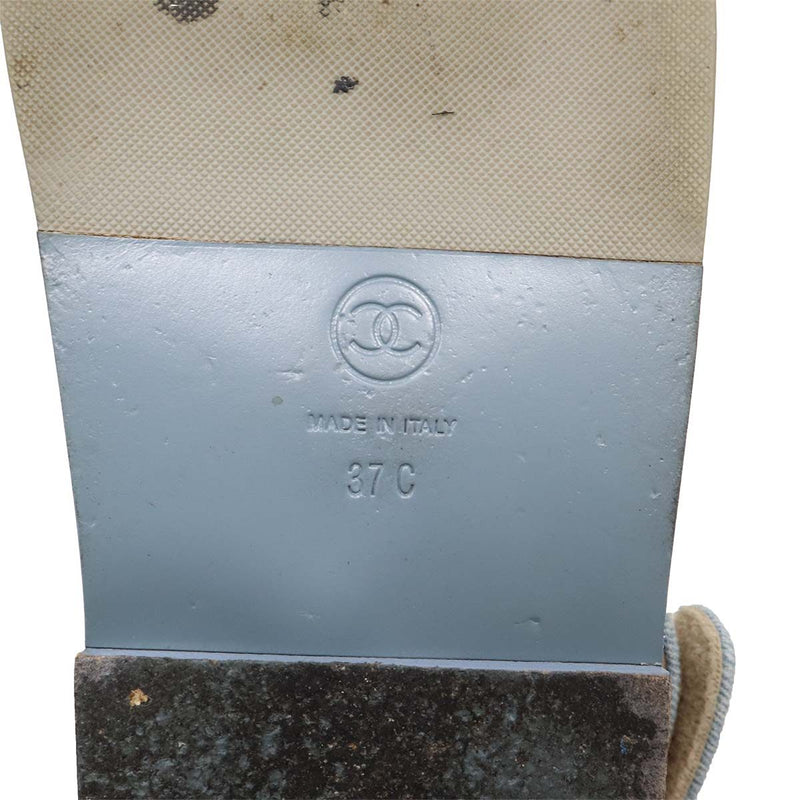 CHANEL シャネル ダッドサンダル デニム G36043 サイズ37C 24cm