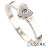 TIFFANY&Co. ティファニー リング クラウンオブハート 8.5号 ハート ダイヤ シルバー 925 約1.9g アクセサリー H12601