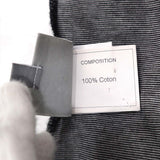 CHANEL シャネル 長袖 カットソー P29247V19763 グレー×ブラック サイズ38 Mサイズ 約9号 レディース H22194