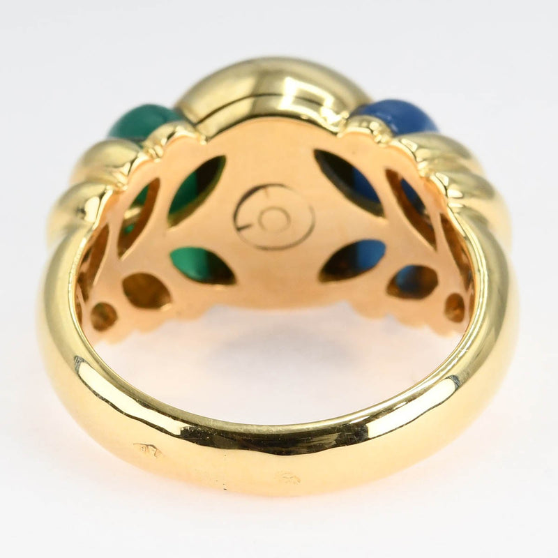 仕上済 Boucheron ブシュロン メノウ リング 指輪 750 ゴールド 約10号 約10.1g ジュエリー H6062