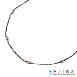 GEORG JENSEN ジョージジェンセン ロングネックレス シルバー 925 69.1g アクセサリー eco1280