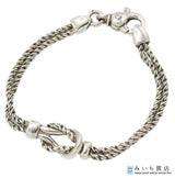 TIFFANY&Co. ティファニー ダブルロープ ブレスレット ブレス シルバー 925 約18.7g 腕回り約17.5cm アクセサリー ko227