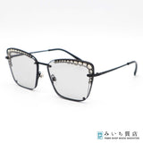 CHANEL シャネル フェイクパール サングラス 4235-H c.101/87 スクエア 度なし ケース有 25k639-1